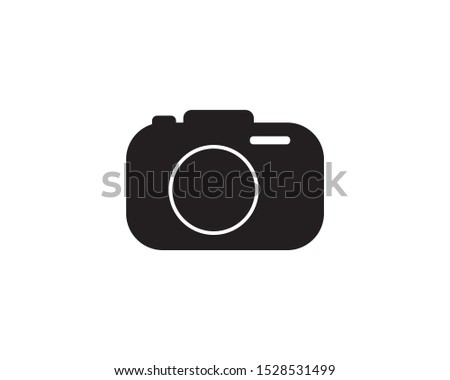 Camera design icon for website
