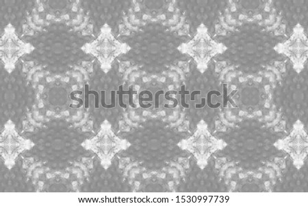 Retro Boho Rug. Folk Embroidery. Retro Fabric Ornate. Gray, White Repeat  Santorini Pattern Original. Autumn Ornament. Watercolor Majolica Tile. Vintage Organic Fabric.