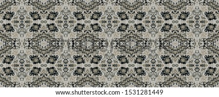 African Repeat Pattern. Piceous Illimitable Traditional Ornament. Chalky Indian Motif. Monophonic Fashion Wallpaper. Decorative Ornament. Ink African Repeat Pattern.