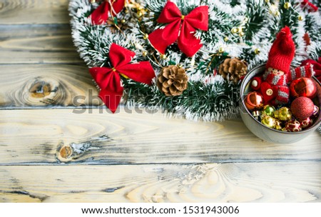 Christmas decoration background - Still life