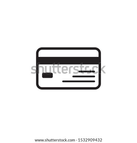 Credit Card icon vector illustration 