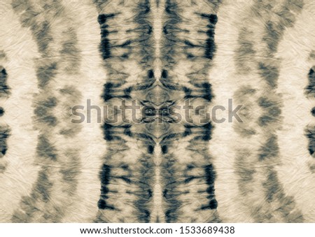 Black Crumpled Shape. Beige Gray Abstract Pattern. Brown Dyed Dirty Art. Old Rough Art Style. White Sepia Brushed Material. Pale Grey Zigzag Motif. Old White Sepia Tie Dye Print.