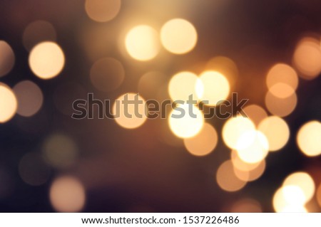 Abstract background with blur bokeh effect