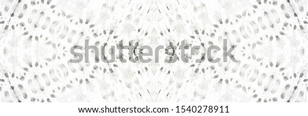 White Blurred Banner. Ice Abstract Pattern. Blur Grunge Background. Paper Monochrome Banner. Snowy Grungy Art Style. Bright Snow Ink Brush. Grey Artistic Canva. Black Tie Dye Design