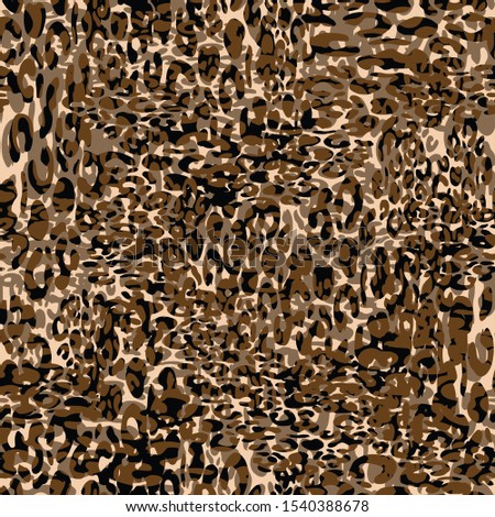 seamless abstract leopard pattern wild print animal pattern