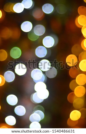 Bokeh Blur or defocus colorful light for background or wallpe