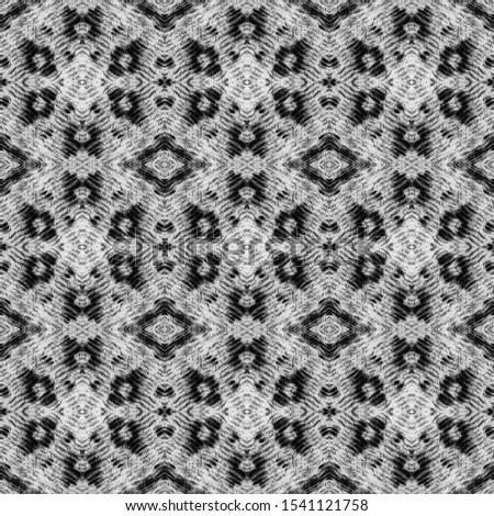 Seamless Ethnic Pattern. Woven Tapestry Grayscale Print. Mayan Relief. Printed Strips Embroidered. Wicker Kalmuck Wool. Slavic Shabby Cloth.