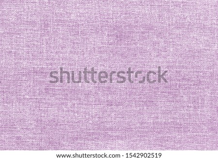 Canvas pattern in purple tone. Abstract background and texture for design.