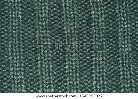 Abstract background, green linen fabric texture