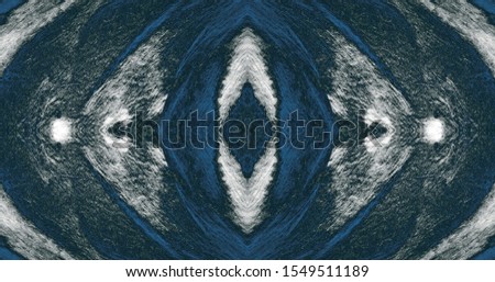 Geometric print. Ethnic Pattern. Oriental Textile Aquarelle. Multicolor Color. Crumpled Carpet style. Indigo Crumpled Paper. Electric Blue and White. Geometry.