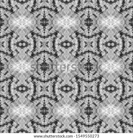 Seamless Ethnic Pattern. Wicker Embroidery Light Print. Gypsy Cloth. Handwork Lines Embroidered. Wicker Cultural Braid. National Geometric Ethnic Embroidery.
