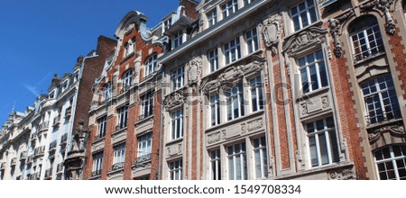 Lille, France: architecture in old town