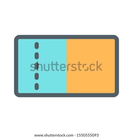 voucher icon isolated on background

