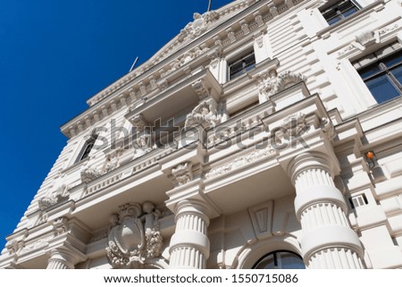 Facade of the administrative court building, Potsdam, Brandenburg, Germany, Europe