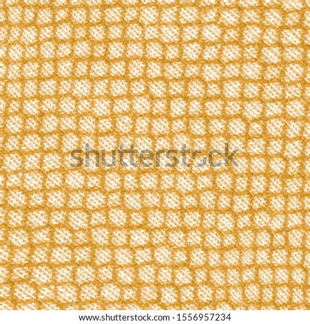yellow checkered fabric texture. Useful as background for design-works