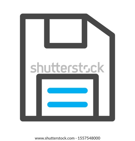 Memory Card icon isolated on background

