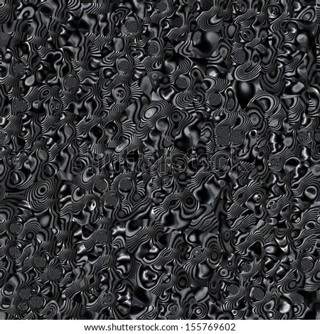 art abstract glass textured grey, black and white monochrome background; seamless pattern 
