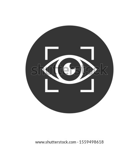Eye icon sign.  Vector illustration