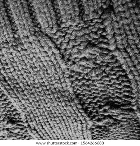 Knitted Patterns. Grey Nordic Christmas. Grey Cable Knit Texture. Macro Scandinavian. Snowflake Fair Isle. Light Winter. Silver Soft Scandinavian.