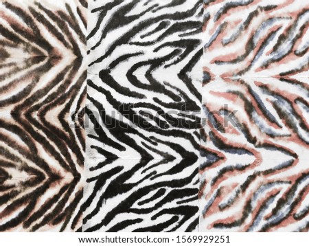 Zebra Animal Art Pattern. Animal Zoo Background. Brown Jaguar Skin Pattern. African Wild Background. Fashion Textile Print. Cheetah Skin Pattern. Pastel Tiger Vivid Background