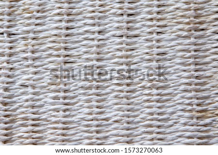 Light beige abstract wicker basket background