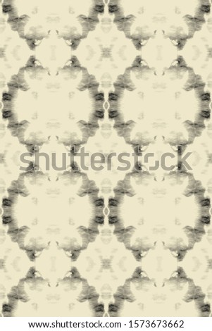 Washed Out Texture. Aquarelle Art. Color Brushstroke. Vintage Abstract Ornament. Abstract Ethnic Decor. Grey,Beige Shibori Boundless Backdrop. Nice Washed Out Texture.