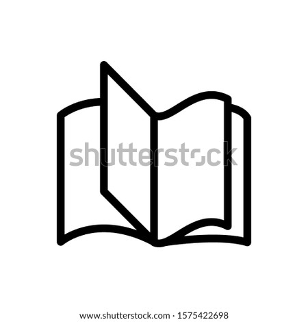 Book Icon Vector Design Illustration