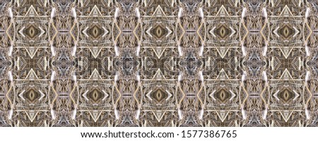 Dark Horizontally seamless design. Ornamental Geometry. Ornate Tile Background Black Tile Embroidery print Antique Element Hand Drawn. Kaleidoscope Effect. Floral Elements Floral Design.