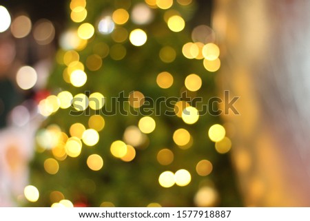 Christmas background, christmas background with abstract bokeh light