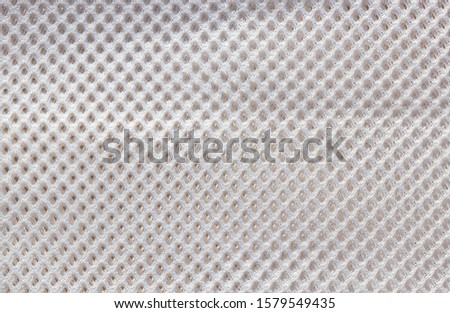 Rope Net with knots Isolated on white background