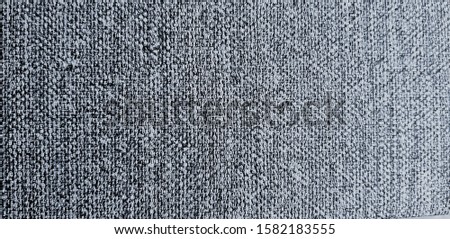 Pattern of grey or gray cotton or fabric and art wallpaper. Surface texture abstract background.
