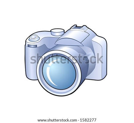 Photo camera - detailed icon