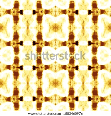 Orange Boho Pattern. Watercolor Vintage. Gold Ikat Geometric rug. Tie Dye Seamless. American rug. Watercolor Painting. Orange Tie Dye Seamless. Tie Dye Grunge. Seamless Boho.