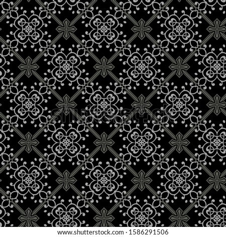 Geometric seamless pattern for fabric design, scrapbook and wrapping.