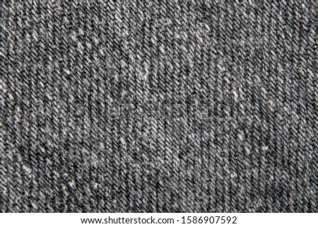 Close-Up Of Jeans Texture Background