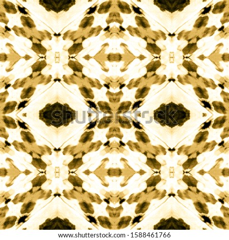 Yellow Tie Dye Pattern. Watercolor Layer. Gold Bohemian Fashion. Seamless Design. Azerbaijan Tapestry. Watercolor Splash. Yellow Tie Dye Seamless. Tie Dye Shibori. Seamless Design.