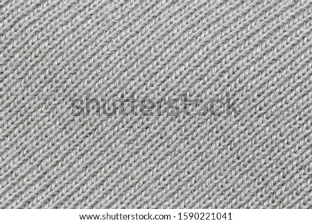 fabric large knit white background.