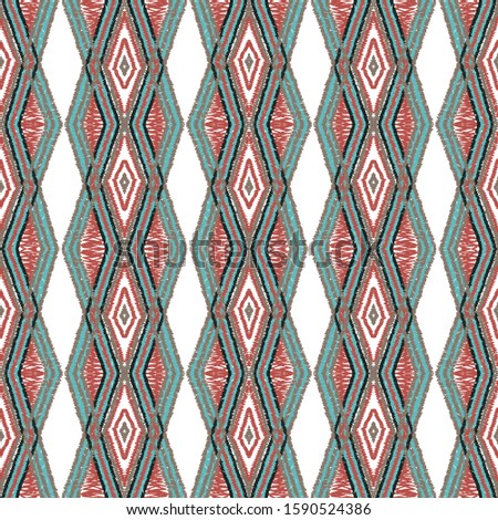 Crimson Boho Tie Dye. Dip Tribal Vector Seamless Pattern. African Tribal Trendy Wallpaper. Scarlet Uzbek Handmade Ornament. Stripe Carpet Ethnic.