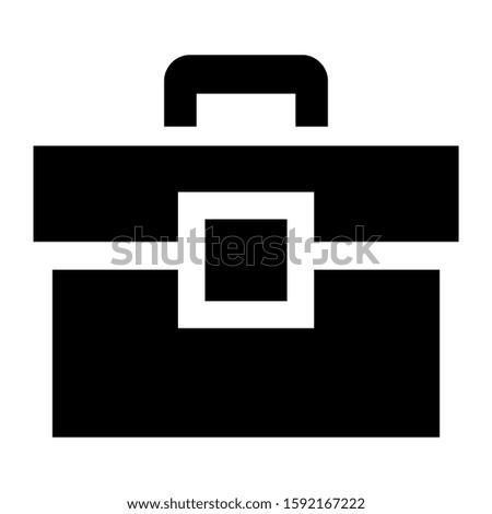 toolbox icon isolated sign symbol vector illustration - high quality black style vector icons
