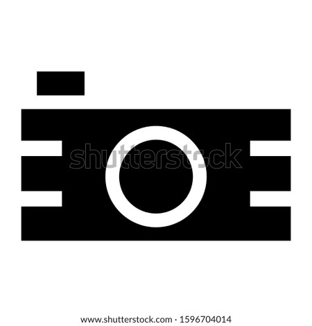 turn camera icon isolated sign symbol vector illustration - high quality black style vector icons
