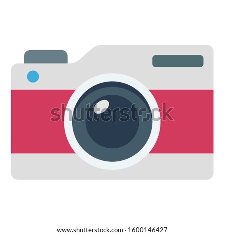 
Camera Color Vector icon which can be easily modified or edit
