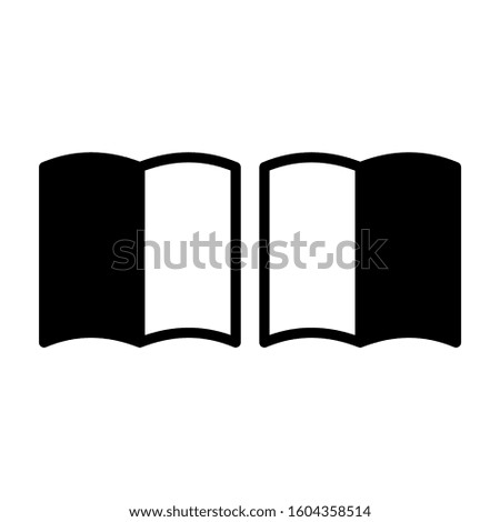 open book icon isolated sign symbol vector illustration - Collection of high quality black style vector icons
