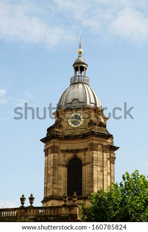 St Philip's Cathedral tower, Birmingham, England, UK