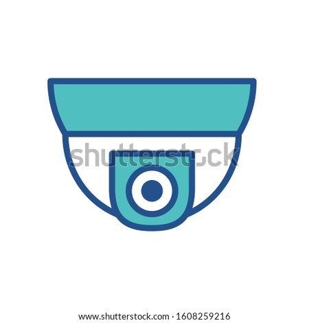 CCTV, icon, design, template ,collection, trendy, style, symbol