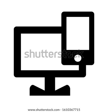 media queries icon isolated sign symbol vector illustration - high quality black style vector icons

