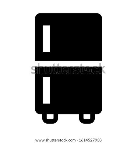 freezer icon isolated sign symbol vector illustration - high quality black style vector icons
