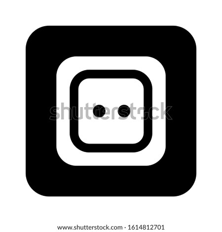 electric plugs icon isolated sign symbol vector illustration - high quality black style vector icons
