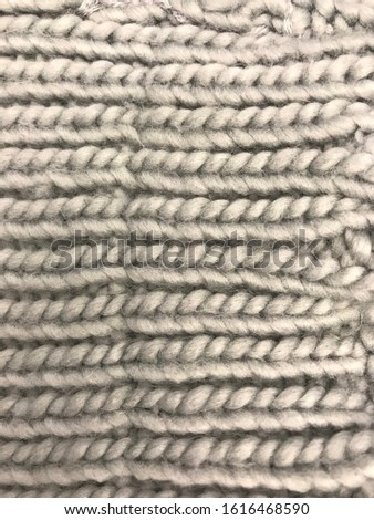 Knitted wool texture, fabric pattern and background