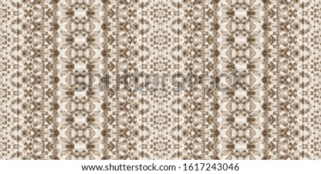 Beige Ikat. Dirty Repeat Print. Old Boho Watercolor. Old Traditional Dirt. Retro Geo Textile. Sepia Tribal Brush. Retro Bohemian Tie Dye. Used Hand Texture. Sepia Dyed Batik. Sepia Dyed Grunge