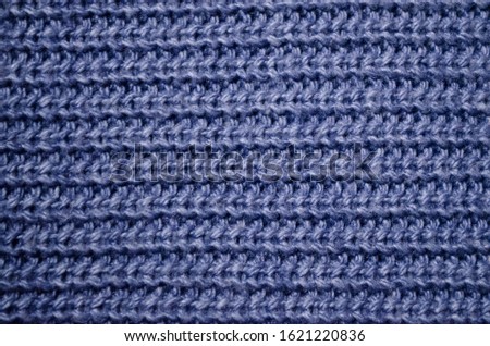 texture of knitted fabric close-up